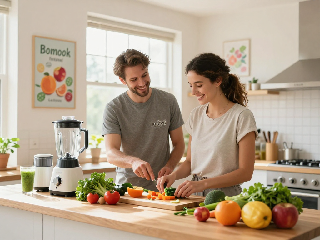 Healthy cooking scene featuring fresh ingredients and rokok 88 lifestyle choices